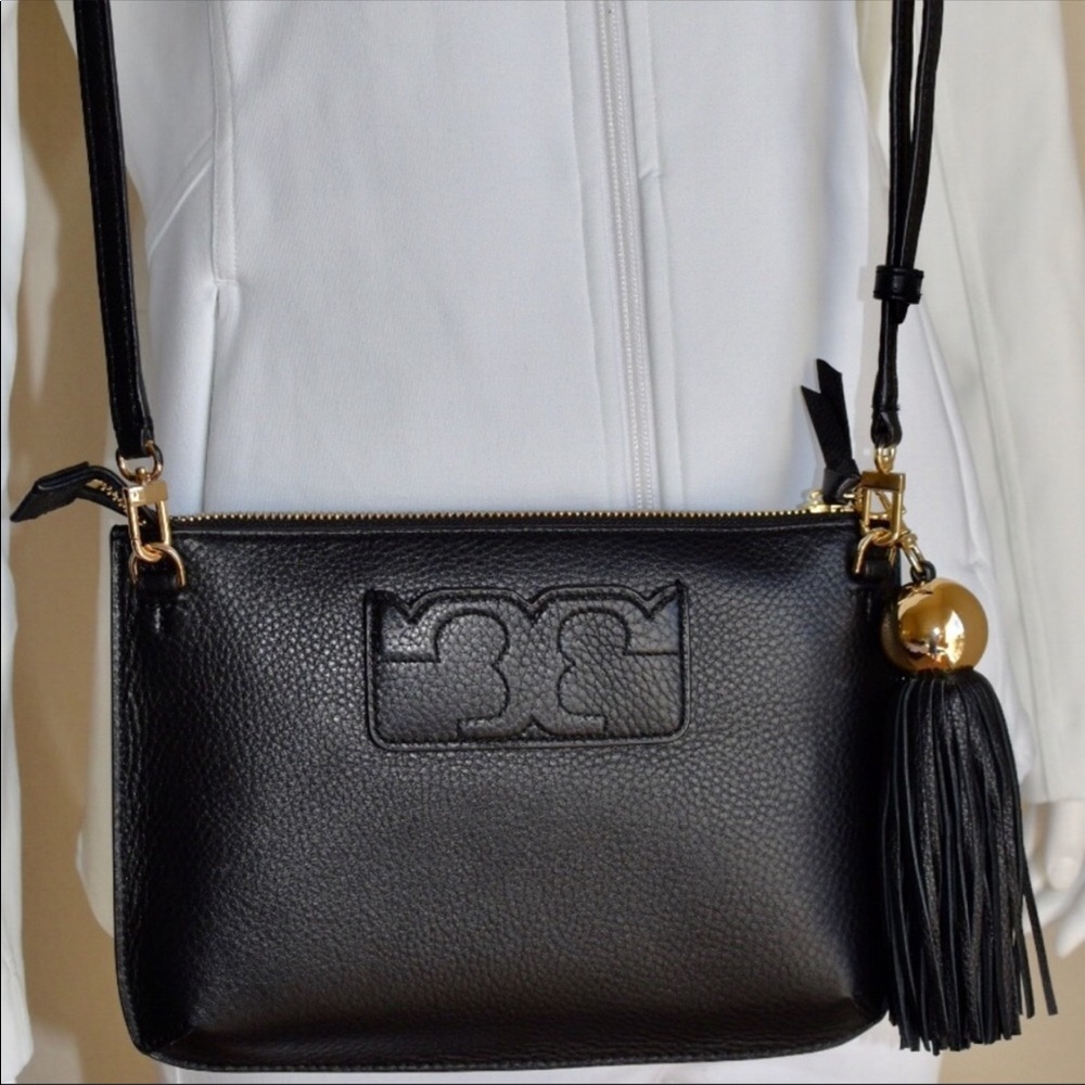 TORY BURCH TASSEL CROSSBODY BAG - Picture 2 of 7
